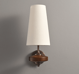 Flora Hearth Wood Wall Light, detail view 19