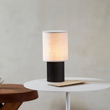 Liora Frost Wood Table Lamp, detail view 2
