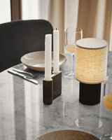 Liora Frost Wood Table Lamp, detail view 4