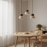 Rhea Sky Travertine Pendant Light, detail view 2