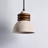 Rhea Sky Travertine Pendant Light, detail view 10