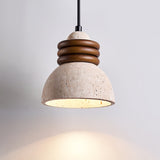 Rhea Sky Travertine Pendant Light, detail view 9