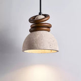 Rhea Sky Travertine Pendant Light, detail view 8