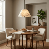 Solen Winter Alabaster Pendant Light, detail view 11