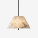 Solen Winter Alabaster Pendant Light, detail view 14