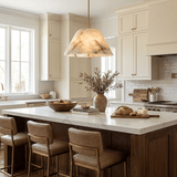Solen Winter Alabaster Pendant Light, detail view 6