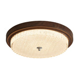Talia Line Glass Ceiling Light, detail view 10