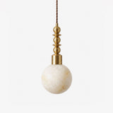 Vera Wisp Alabaster Pendant Light by Maison Velume