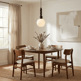 Vera Wisp Alabaster Pendant Light, detail view 4
