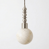 Vera Wisp Alabaster Pendant Light, detail view 12