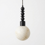 Vera Wisp Alabaster Pendant Light, detail view 13