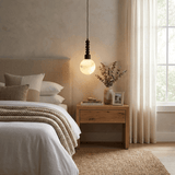 Vera Wisp Alabaster Pendant Light, detail view 6