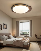 Cora Oak Acrylic Ceiling Light, detail view 5