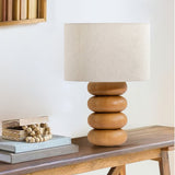 Eden Willow Wood Table Lamp, detail view 12