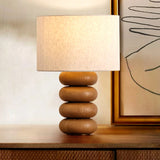 Eden Willow Wood Table Lamp, detail view 3