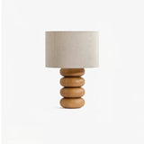 Eden Willow Wood Table Lamp, detail view 9