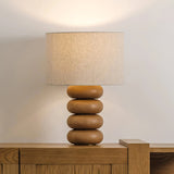 Eden Willow Wood Table Lamp, detail view 2