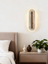 Oriel Rose Travertine Wall Light, detail view 13