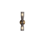 Aster Iris Glass Wall Light, detail view 14