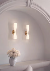 Aster Iris Glass Wall Light, detail view 21