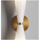 Aster Iris Glass Wall Light, detail view 5
