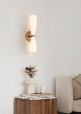 Aster Iris Glass Wall Light, detail view 9