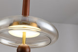 Avel Noir Glass Pendant Light, detail view 11