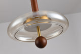 Avel Noir Glass Pendant Light, detail view 12