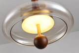Avel Noir Glass Pendant Light, detail view 13