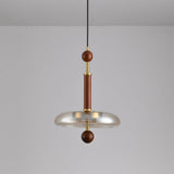 Avel Noir Glass Pendant Light, detail view 2