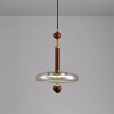 Avel Noir Glass Pendant Light, detail view 3