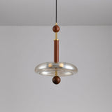 Avel Noir Glass Pendant Light, detail view 5