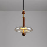 Avel Noir Glass Pendant Light, detail view 6
