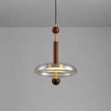 Avel Noir Glass Pendant Light, detail view 7