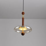 Avel Noir Glass Pendant Light, detail view 8
