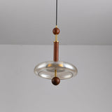 Avel Noir Glass Pendant Light, detail view 9