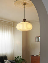 Calia Terra Wood Pendant Light, detail view 3