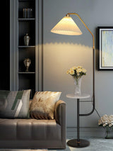 Celine Halo Marble Floor Lamp, detail view 17