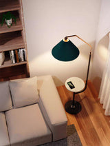 Celine Halo Marble Floor Lamp, detail view 22