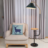 Celine Halo Marble Floor Lamp, detail view 2