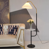 Celine Halo Marble Floor Lamp, detail view 4