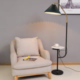 Celine Halo Marble Floor Lamp, detail view 3