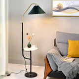 Celine Halo Marble Floor Lamp, detail view 6