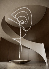 Nora Prism Glass Chandelier, detail view 72