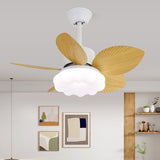 Elara Nest Glass Ceiling Fan, detail view 4