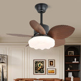Elara Nest Glass Ceiling Fan, detail view 2