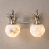Flora Moss Alabaster Wall Light, detail view 11