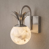 Flora Moss Alabaster Wall Light, detail view 4