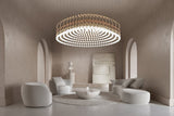 Nella Echo Crystal Chandelier, detail view 11