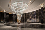 Nella Echo Crystal Chandelier, detail view 12